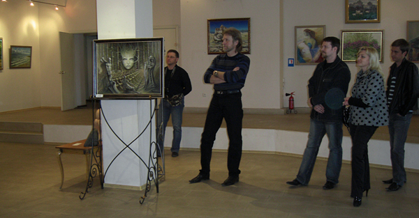 Sculptor Jean Slav